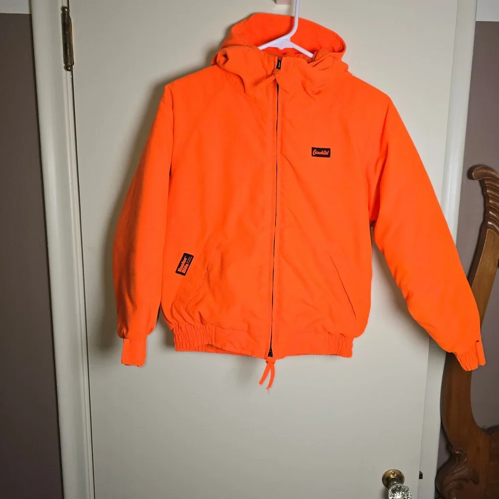 Gamehide Bright Orange Hunting Winter Jacket with Hood Kids Medium‎ Hunter Hide